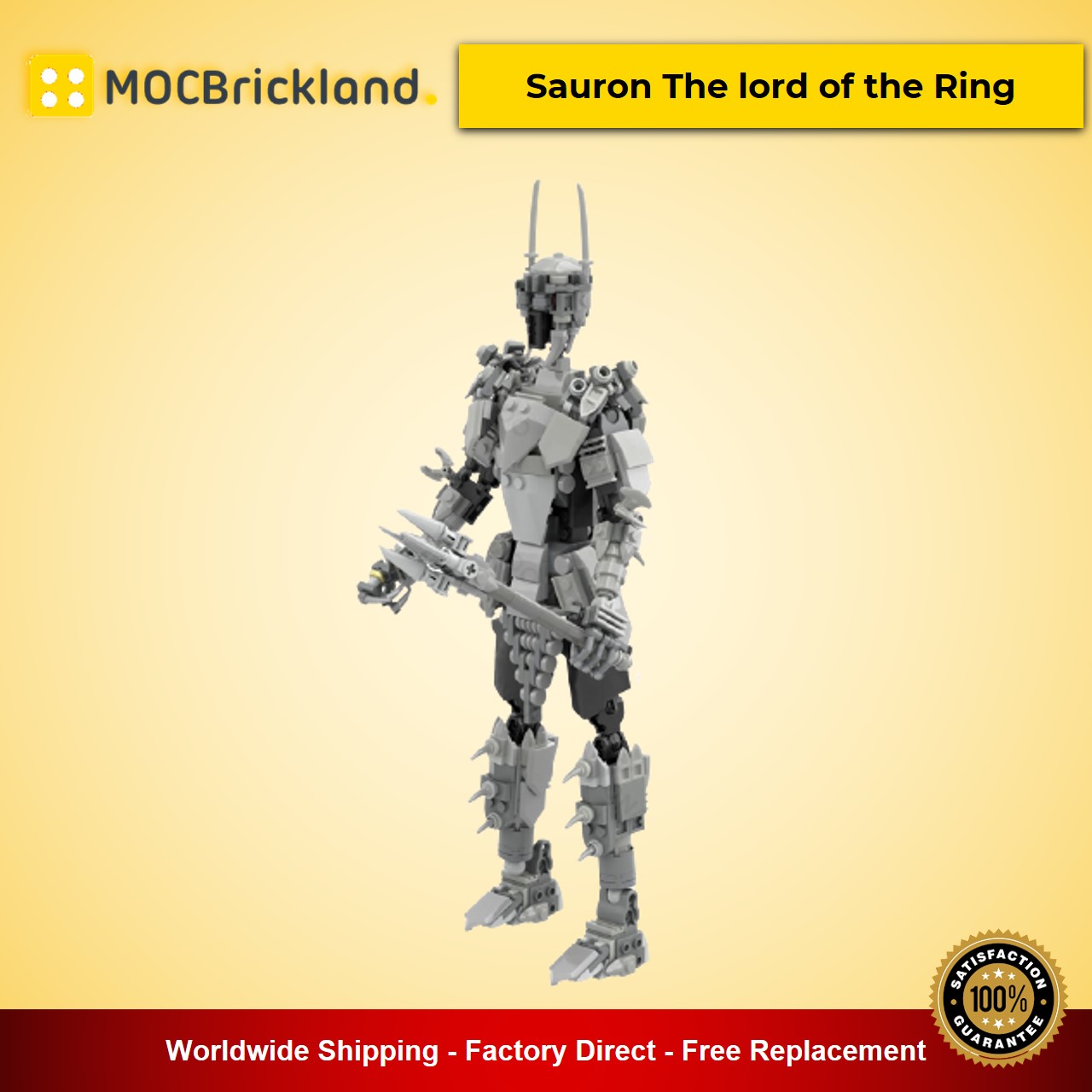 MOCBRICKLAND MOC-36234 Sauron The Lord of the Ring