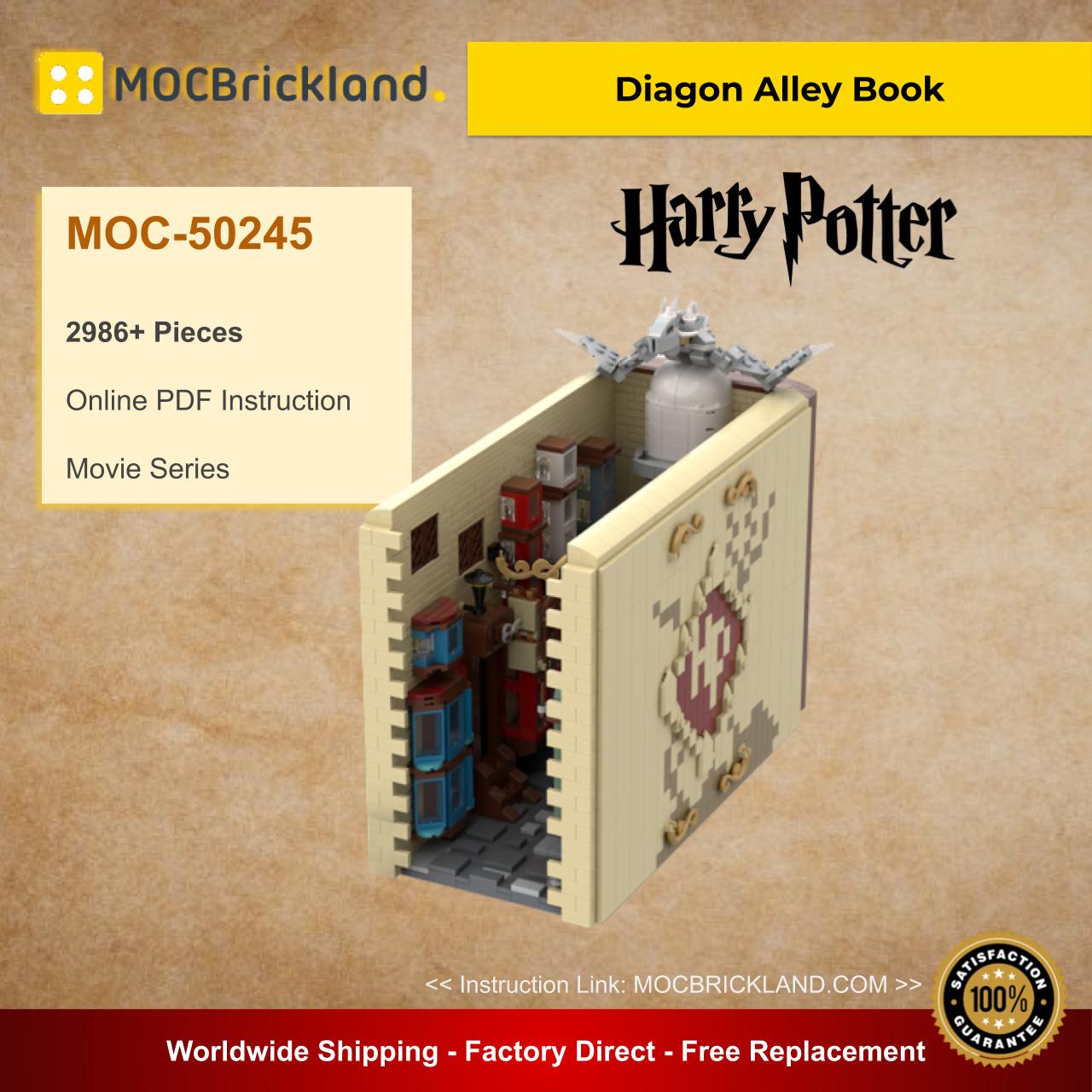 MOCBRICKLAND MOC-50245 DIagon Alley Book
