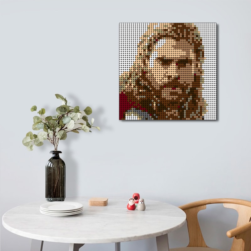 Movie MOC-90098 Reunion Thor-Pixel art MOCBRICKLAND