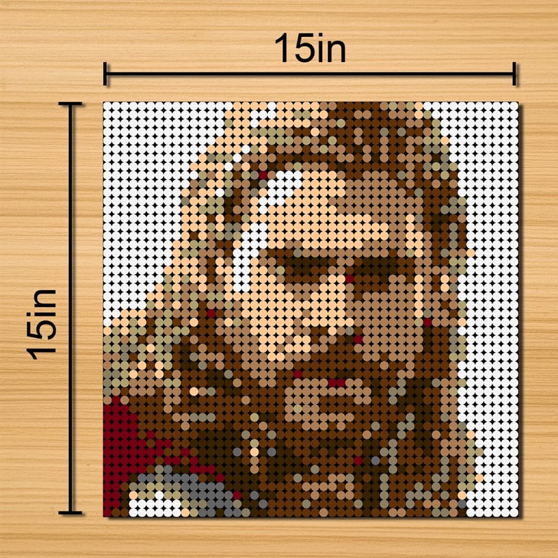 Movie MOC-90098 Reunion Thor-Pixel art MOCBRICKLAND