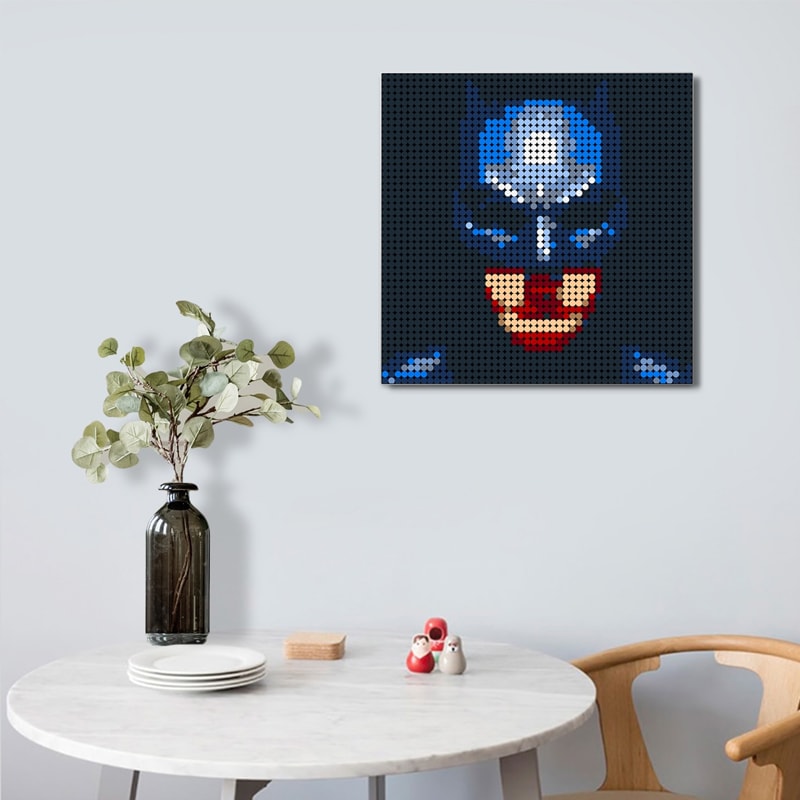 Movie MOC-90099 Reunion Batman-Pixel art MOCBRICKLAND