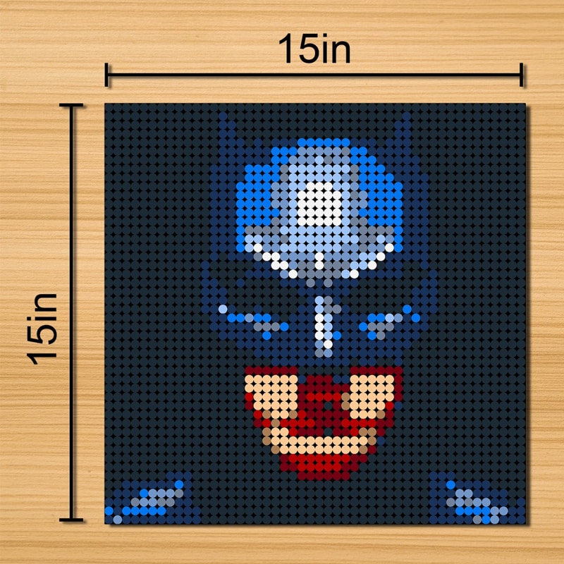 Movie MOC-90099 Reunion Batman-Pixel art MOCBRICKLAND