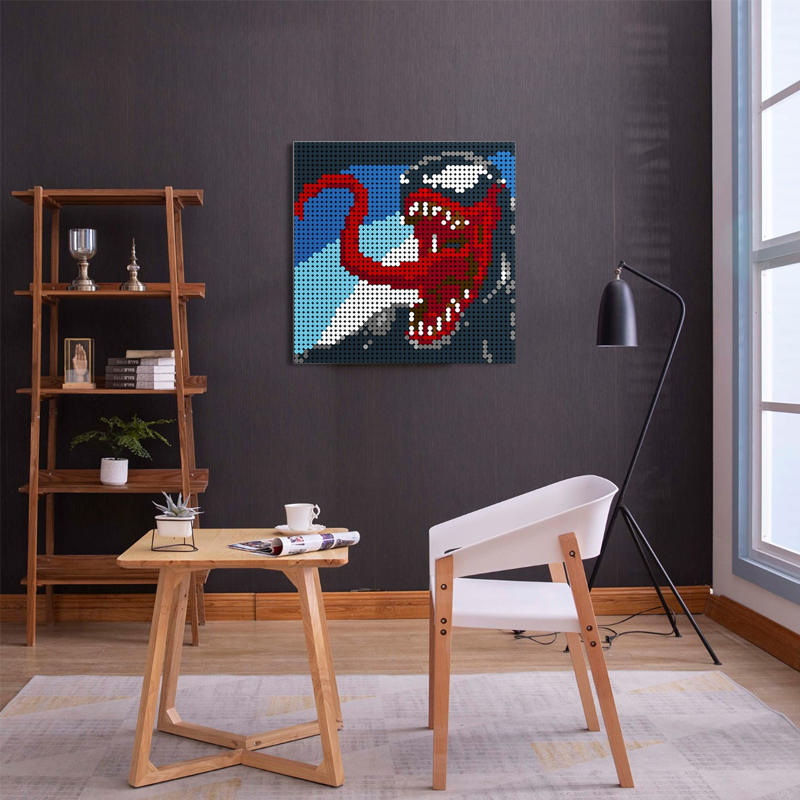 Movie MOC-90115 Venom Pixel Art MOCBRICKLAND