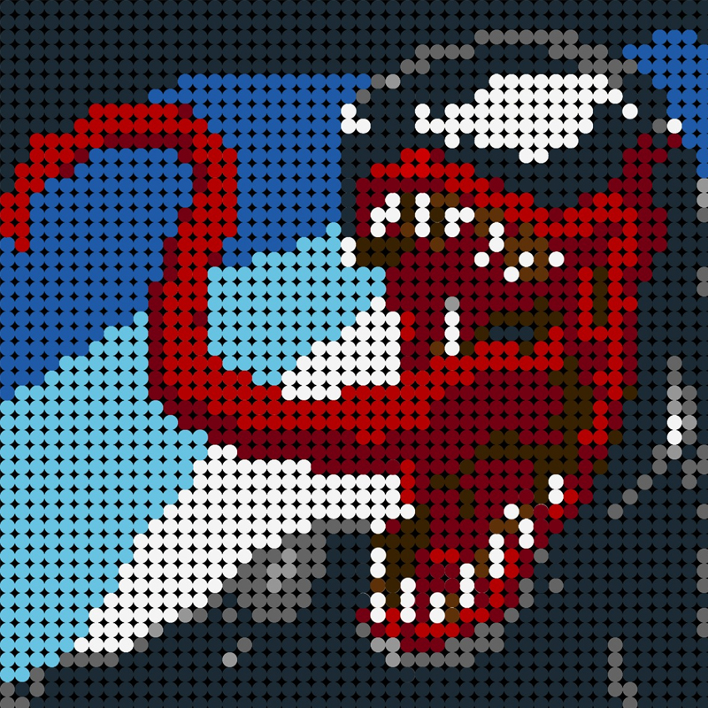 Movie MOC-90115 Venom Pixel Art MOCBRICKLAND