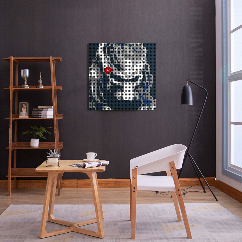 Movie MOC-90126 Predator Pixel Art MOCBRICKLAND