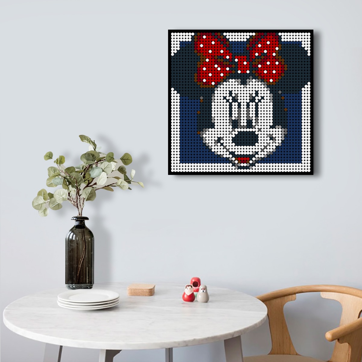 Movie MOC-90141 Minnie Mouse Pixel Art MOCBRICKLAND