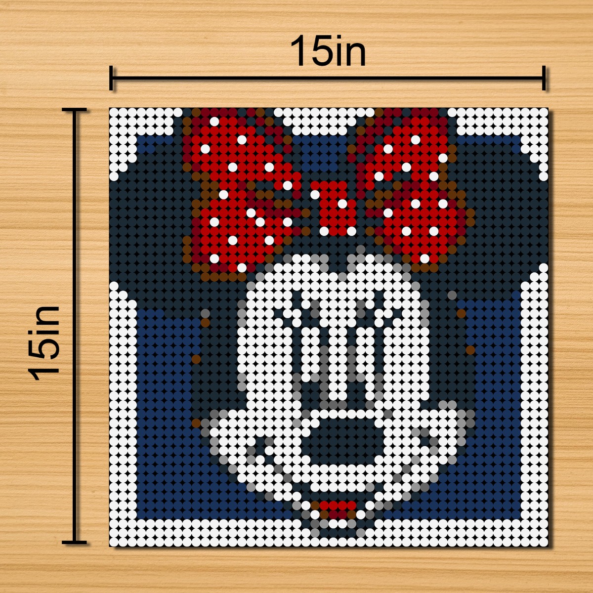 Movie MOC-90141 Minnie Mouse Pixel Art MOCBRICKLAND