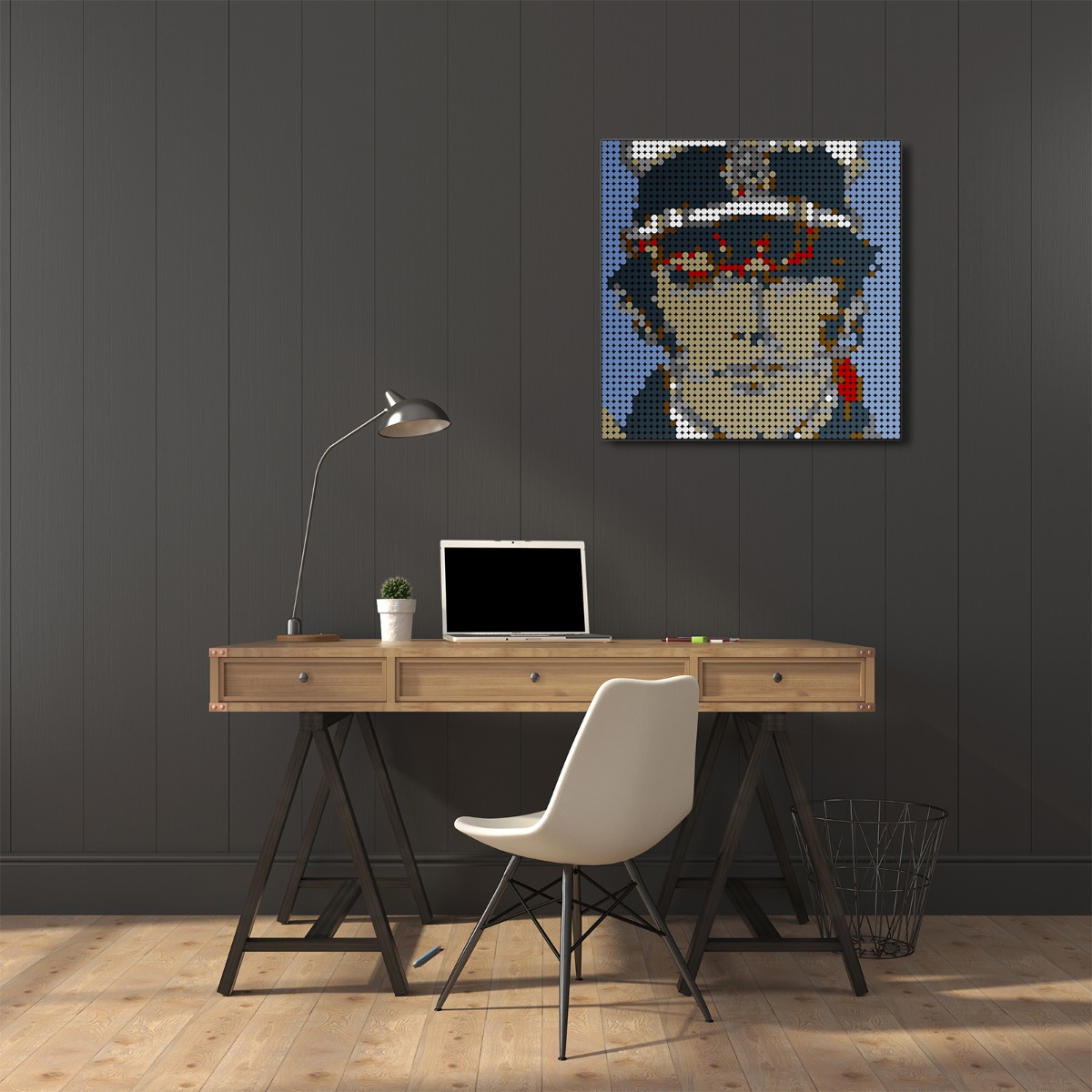 Movie MOC-90154 Cotro Maltese Pixel Art MOCBRICKLAND