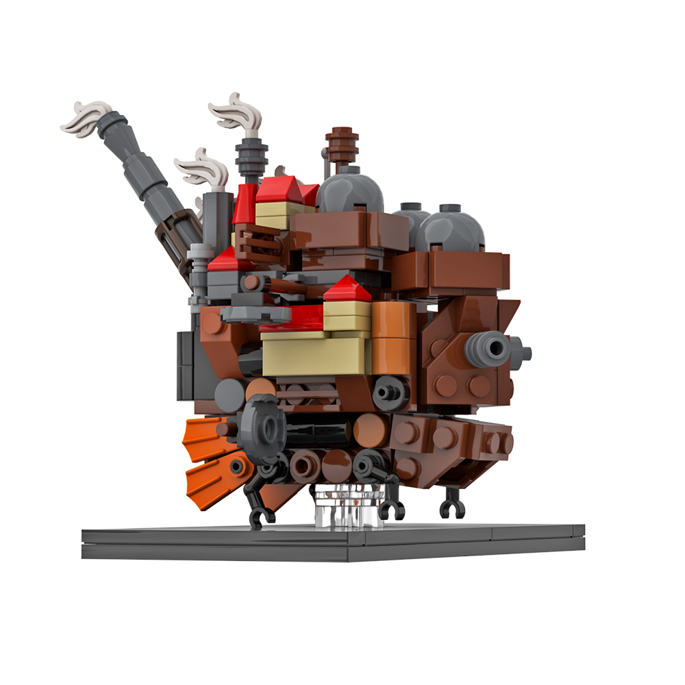 Movie MOC-90158 Mini Howl’s Moving Castle MOCBRICKLAND