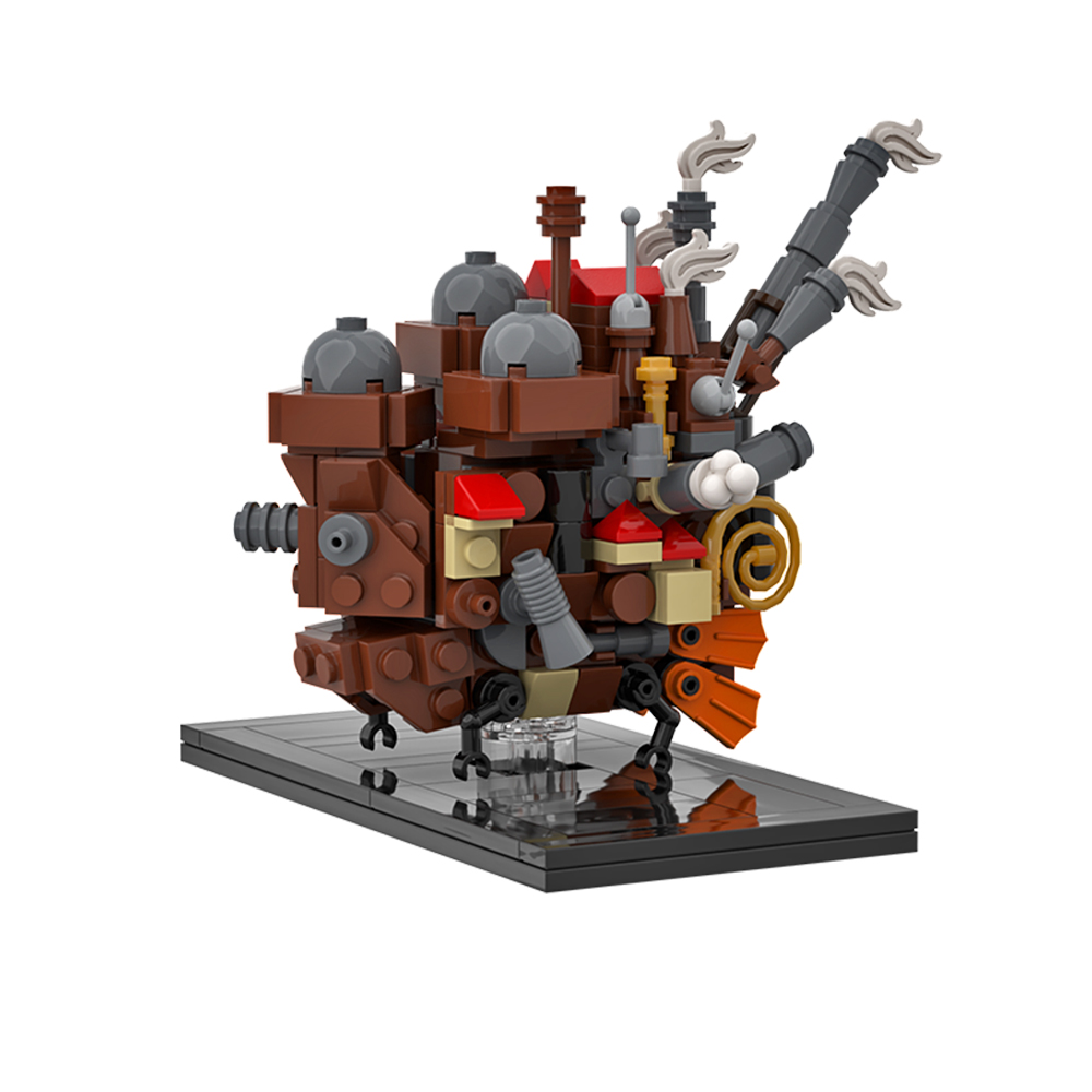 Movie MOC-90158 Mini Howl’s Moving Castle MOCBRICKLAND