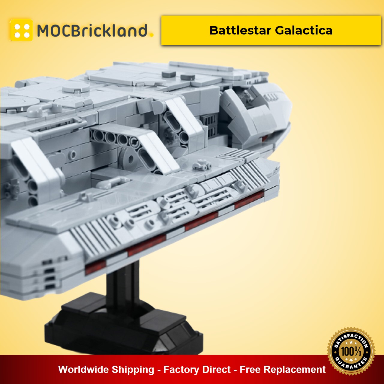 MOCBRICKLAND MOC-90066 Battlestar Galactica