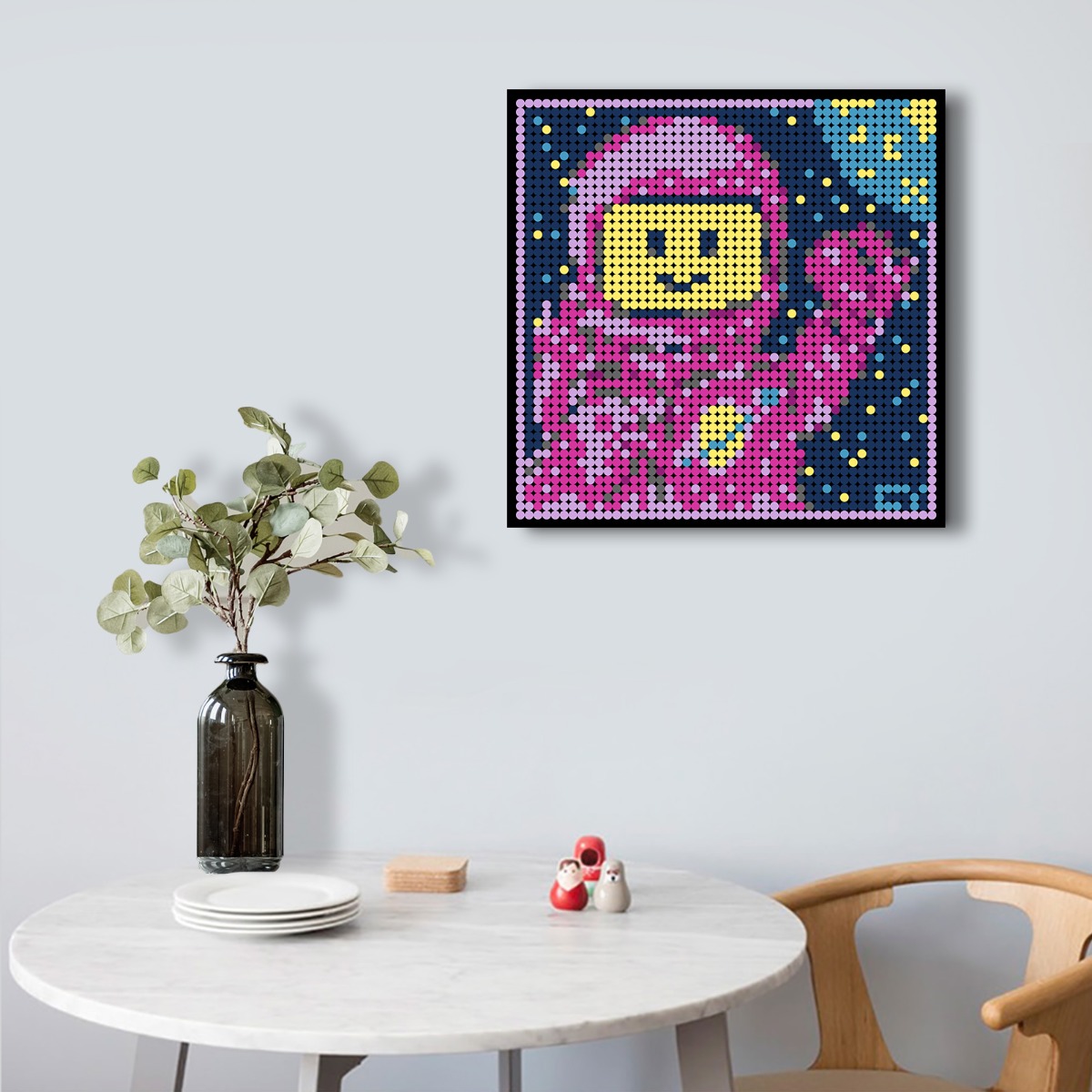 Space MOC-90153 Spaceman Pixel Art MOCBRICKLAND