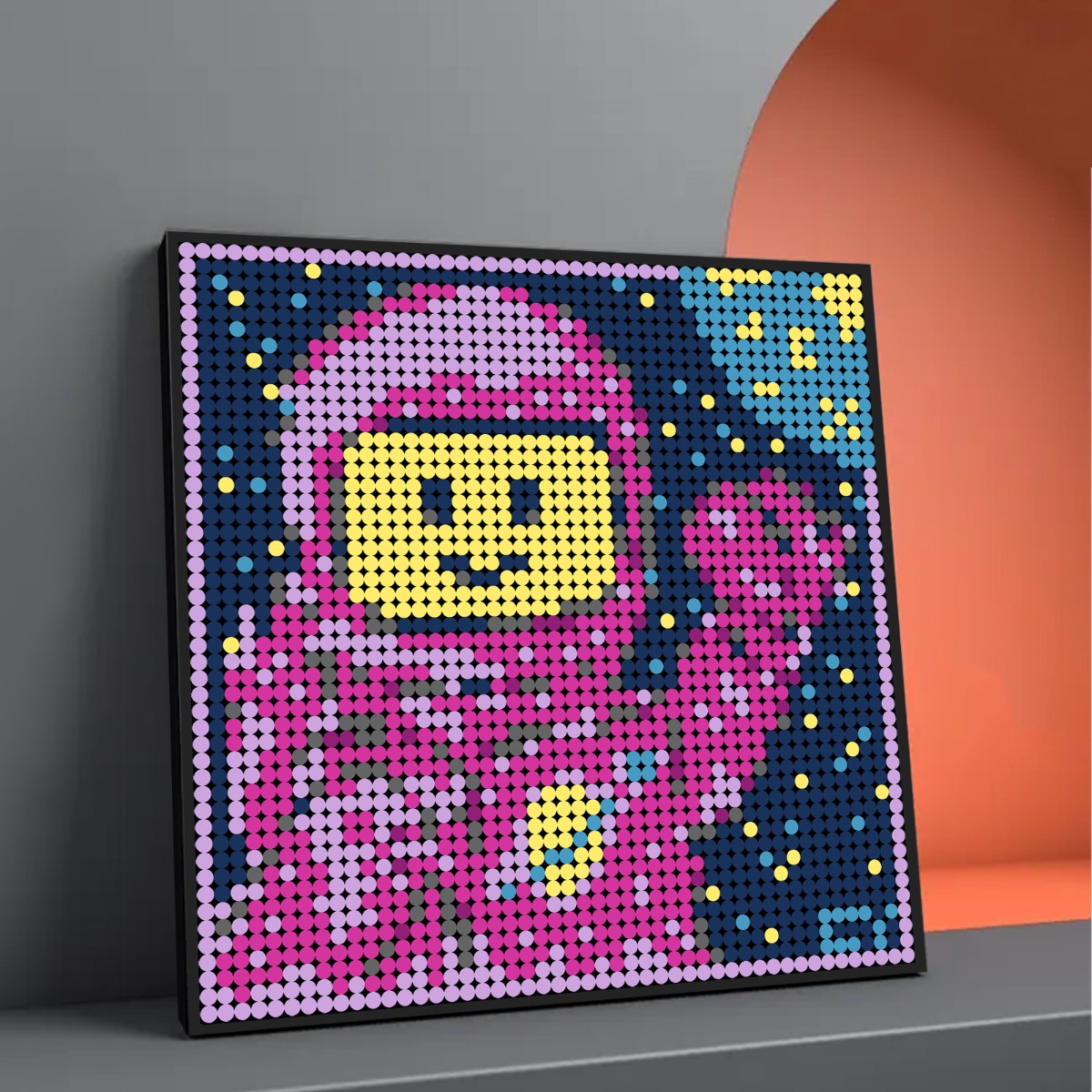 Space MOC-90153 Spaceman Pixel Art MOCBRICKLAND
