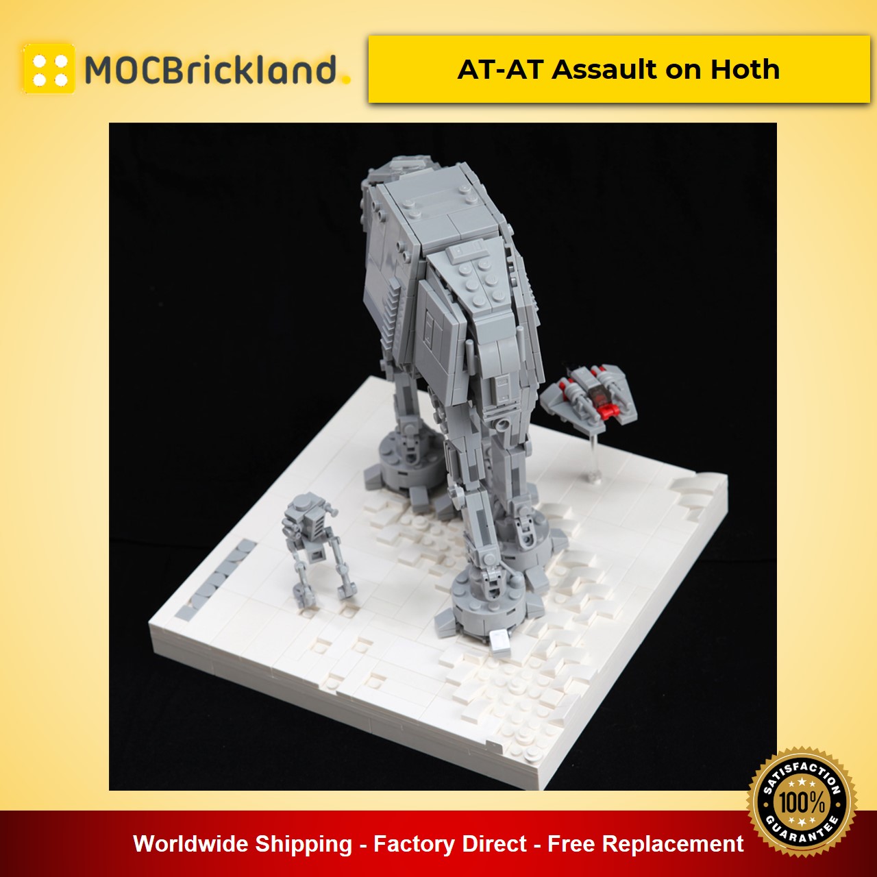MOCBRICKLAND MOC-11431 AT-AT Assault on Hoth
