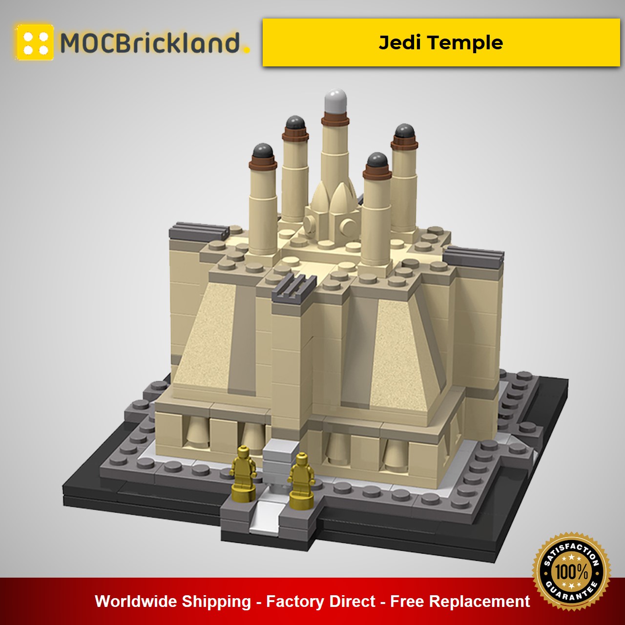 MOCBRICKLAND MOC-16471 Jedi Temple