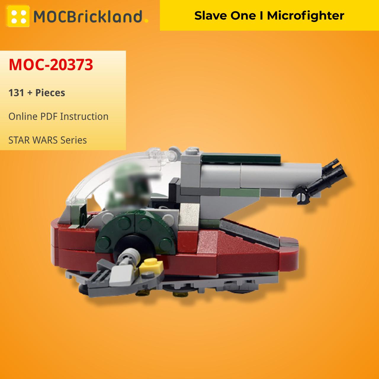 MOCBRICKLAND MOC-20373 Slave One I Microfighter