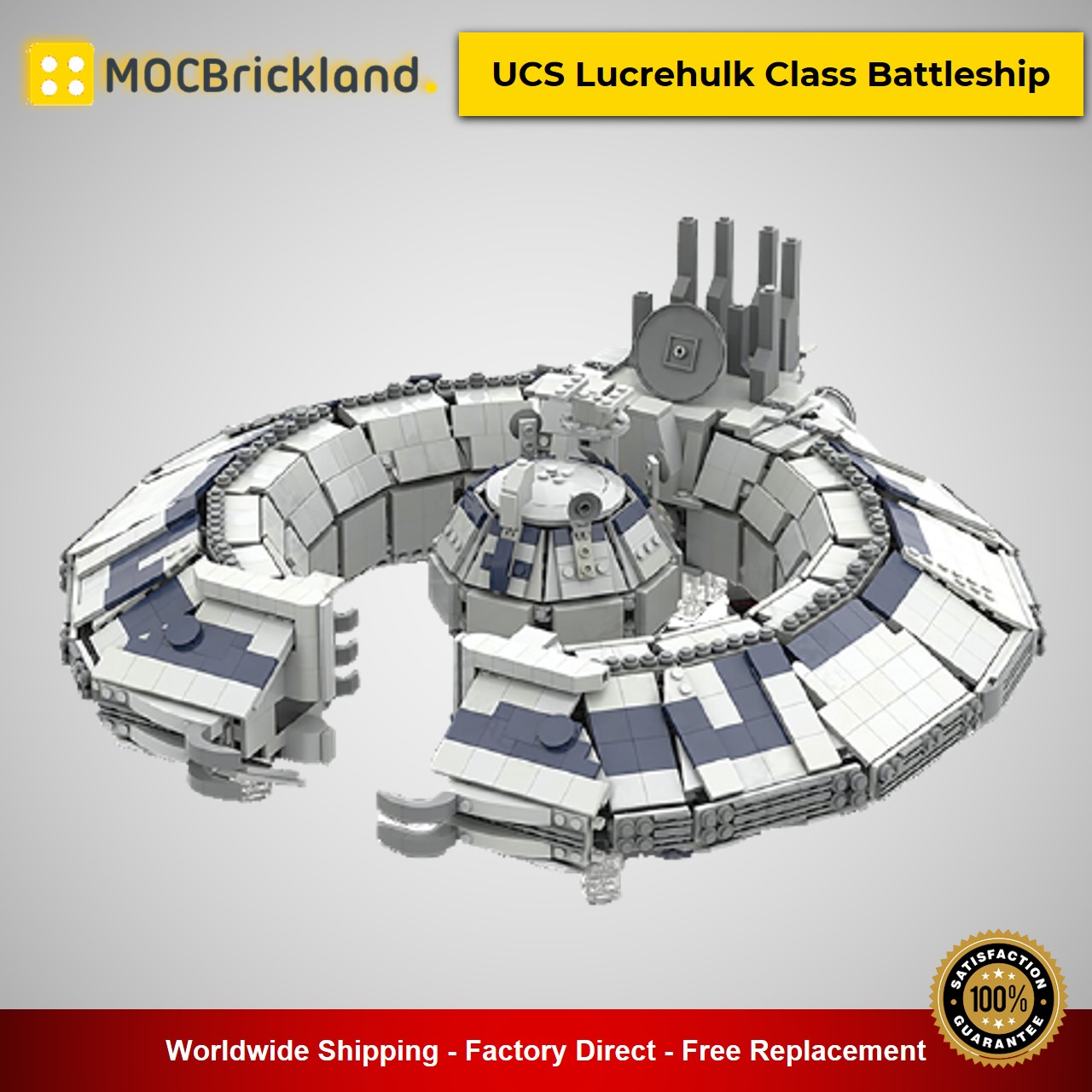 MOCBRICKLAND MOC-37000 UCS Lucrehulk Class Battleship