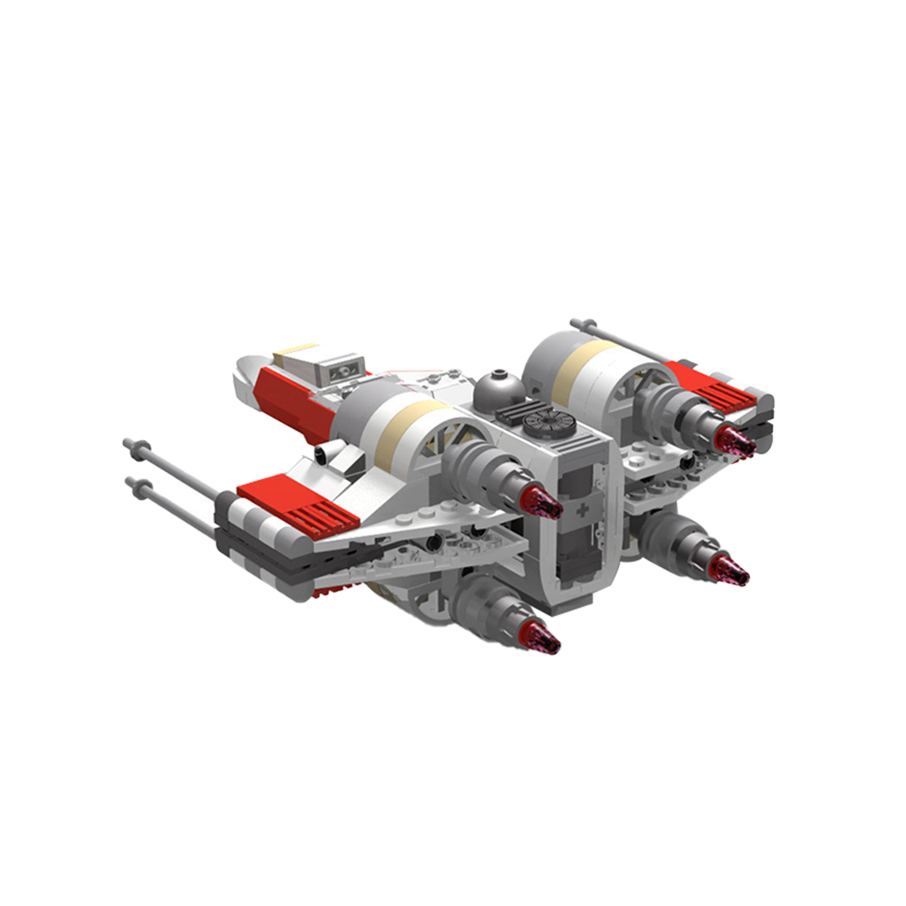 Star Wars MOC-41925 Chibi X-Wing T65 by Bigfoot.mg MOCBRICKLAND