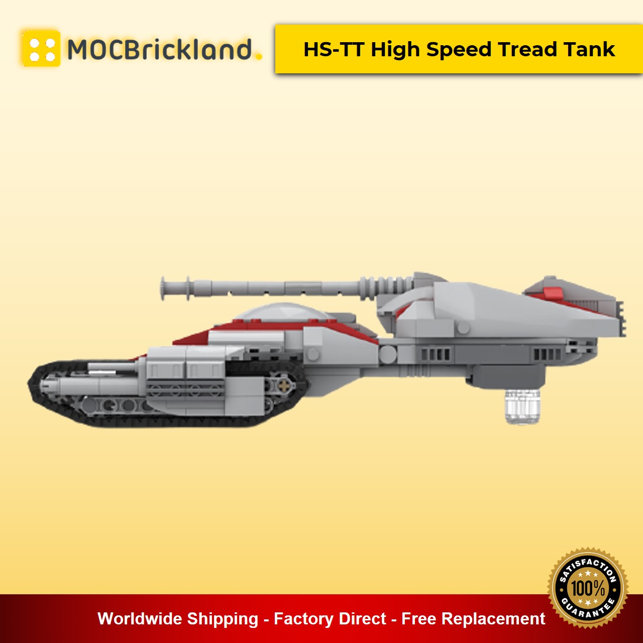 Star Wars MOC-58636 HS-TT High Speed Tread Tank by Tjs_Lego_Room MOCBRICKLAND