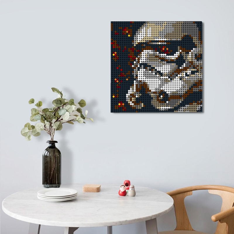 Star Wars MOC-90103 Vader-Pixel Art MOCBRICKLAND