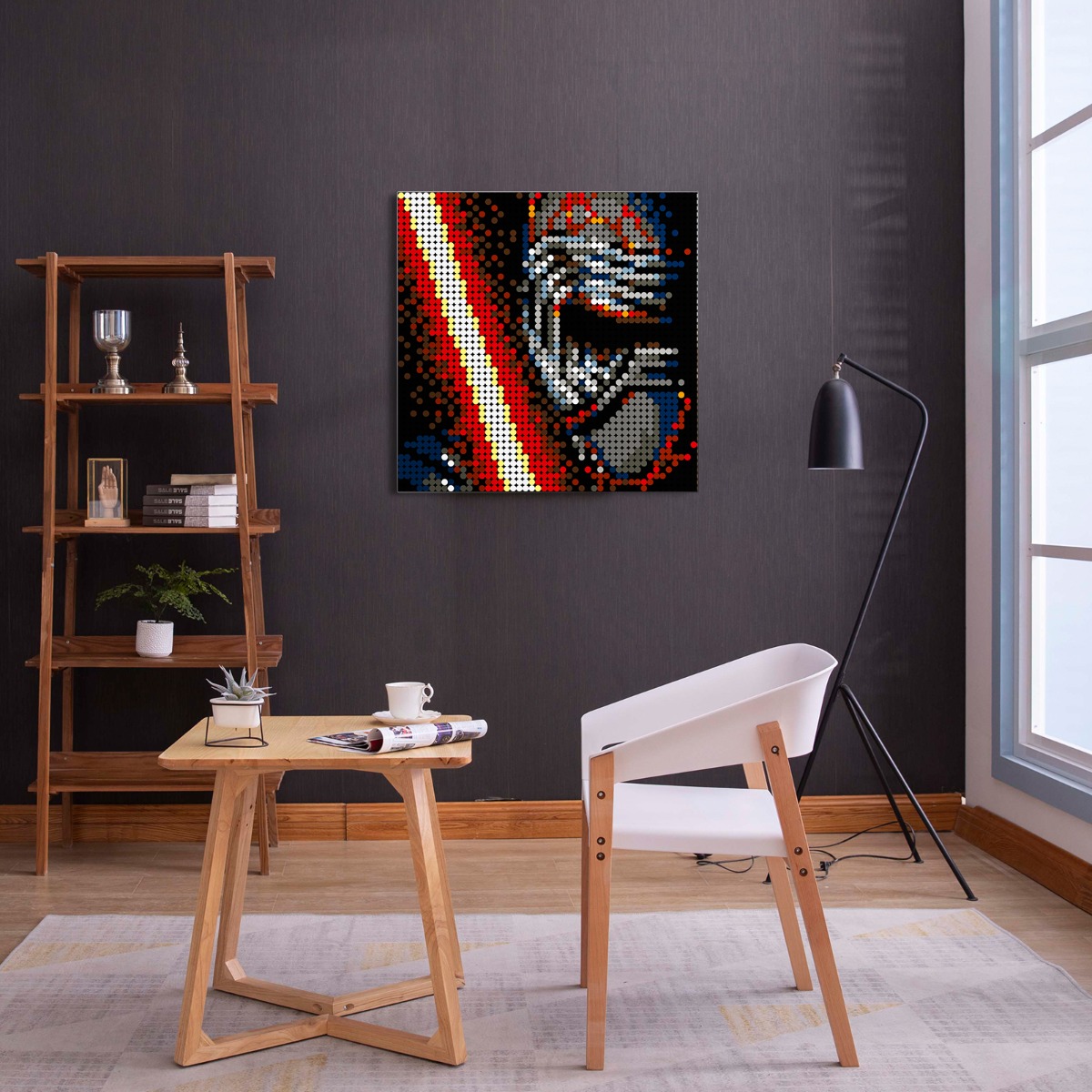 Star Wars MOC-90132 Kyloren Pixel Art MOCBRICKLAND