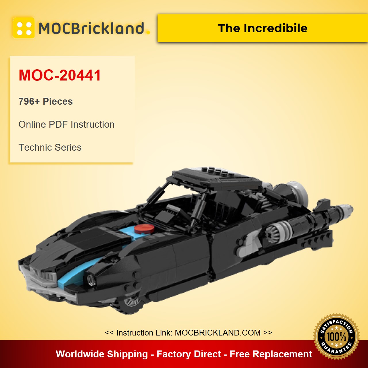MOCBRICKLAND MOC-20441 The Incredible