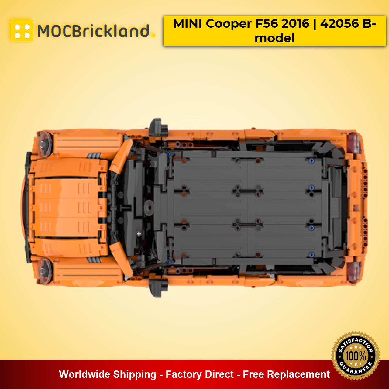 MOCBRICKLAND MOC-36559 MINI Cooper F56 2016 | 42056 B-model