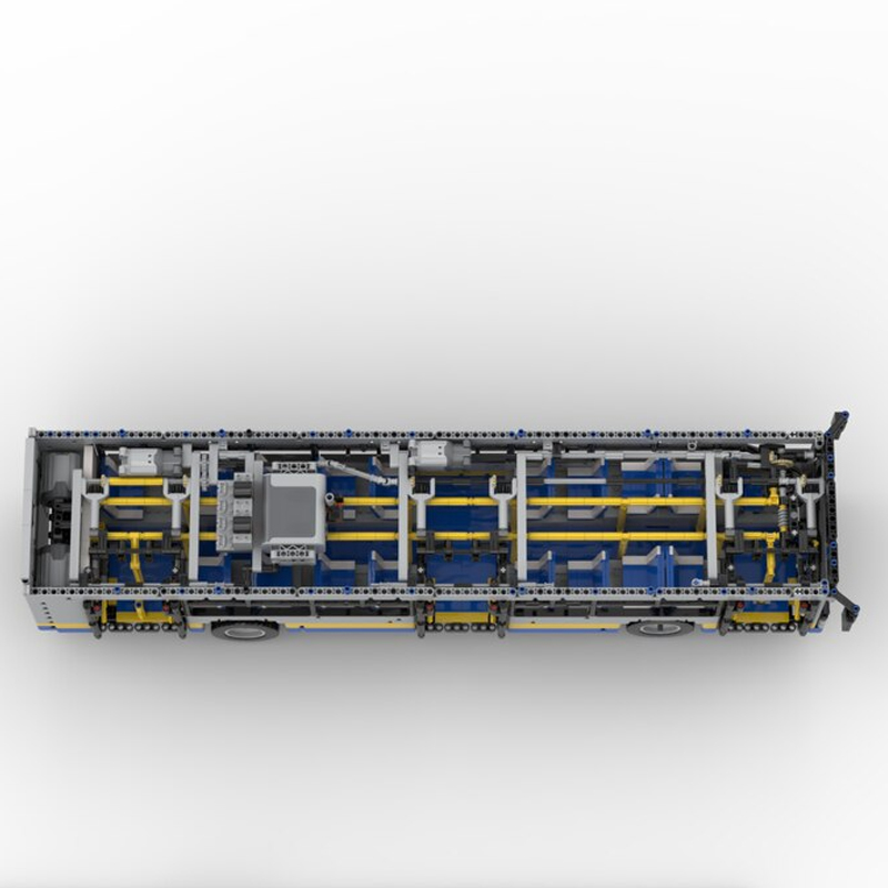 Technic MOC-59883 Lego Technic 12m Bus by Emmebrick MOCBRICKLAND