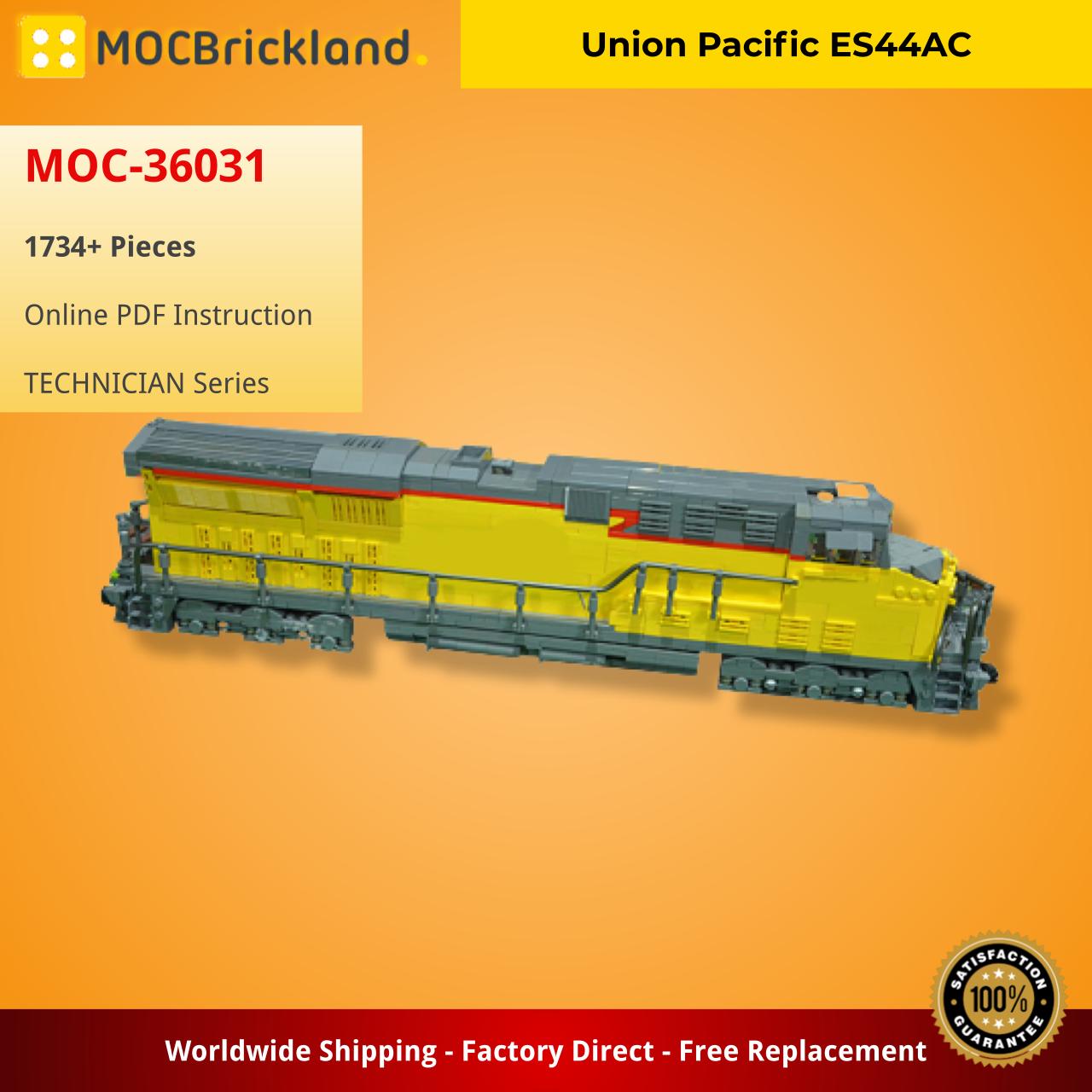 MOCBRICKLAND MOC-36031 Union Pacific ES44AC