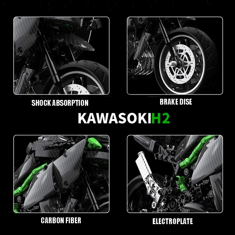 TECHNICIAN MOC-89893 Kawasoki Ninza H2 MOCBRICKLAND