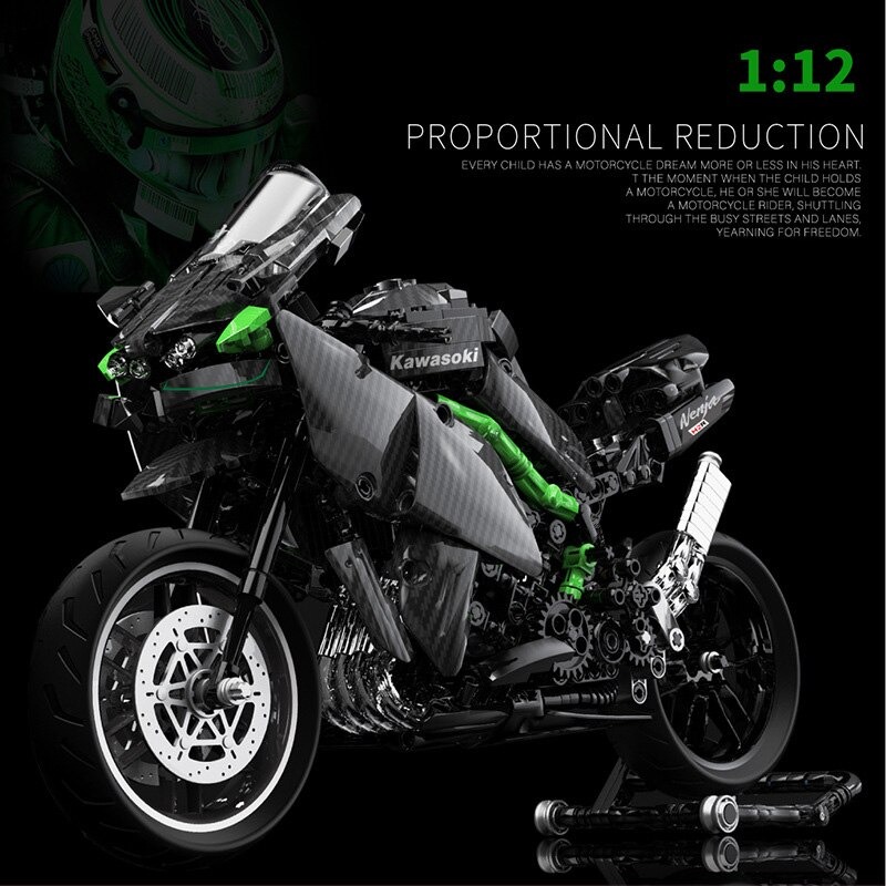 TECHNICIAN MOC-89893 Kawasoki Ninza H2 MOCBRICKLAND