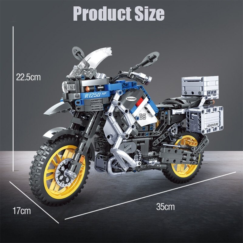 TECHNICIAN Winner 7048 Adventure Motorcycle BMW R1250 GS HP 1:6