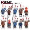 Creator Koruit Kt1091 Ming Dynasty Minifigures