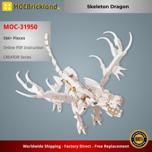 Creator Moc 31950 Skeleton Dragon By Frenchybricks Mocbrickland (1)