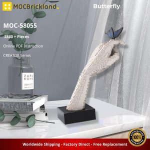 Creator Moc 58055 Butterfly By Xiaowang Mocbrickland (2)