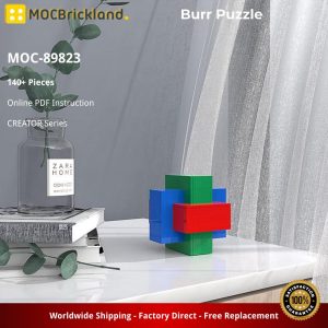 Creator Moc 89823 Burr Puzzle Mocbrickland