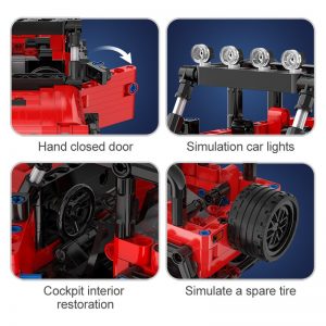 Cada C52027 Adventure Off Road Vehicle Pull Back Car 118 (4)