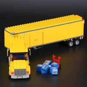 King X19068 Yellow Bricks Transportation Truck