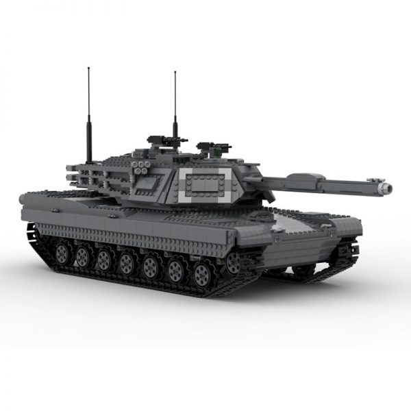 Military Moc 38891 Ultimate M1a2 Abrams Tank Mocbrickland (1)