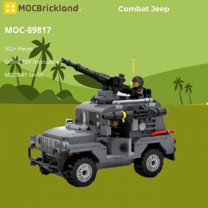 Military Moc 89817 Combat Jeep Mocbrickland (3)