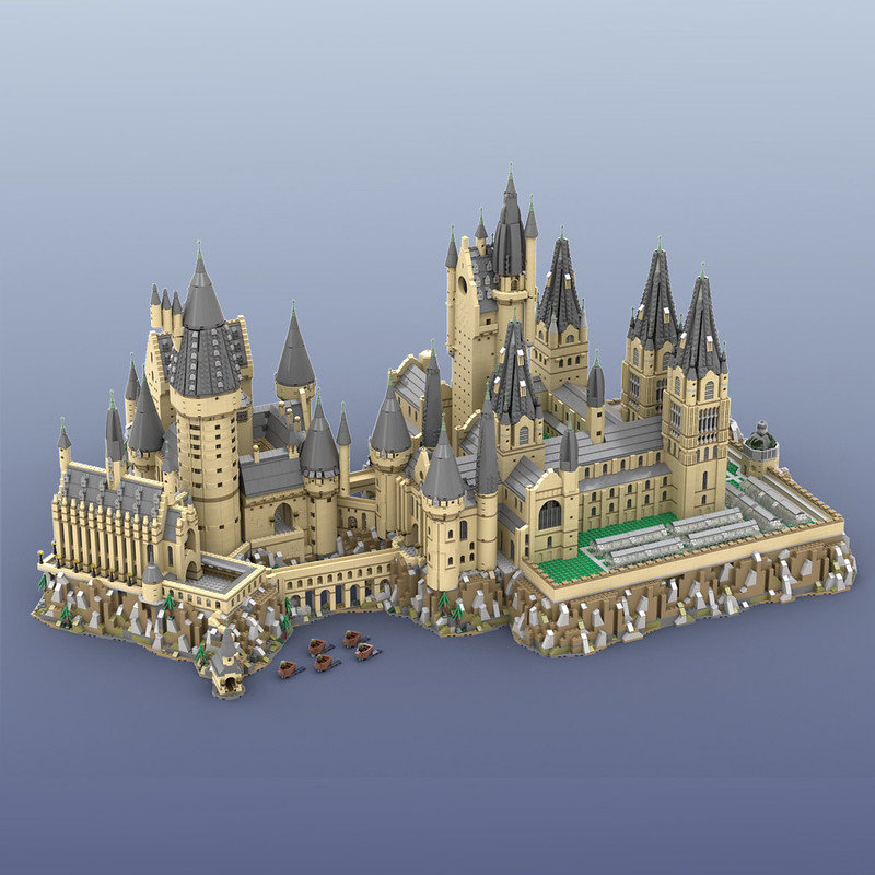 MOCBRICKLAND MOC-30884 Hogwart's Castle (71043) Epic Extension