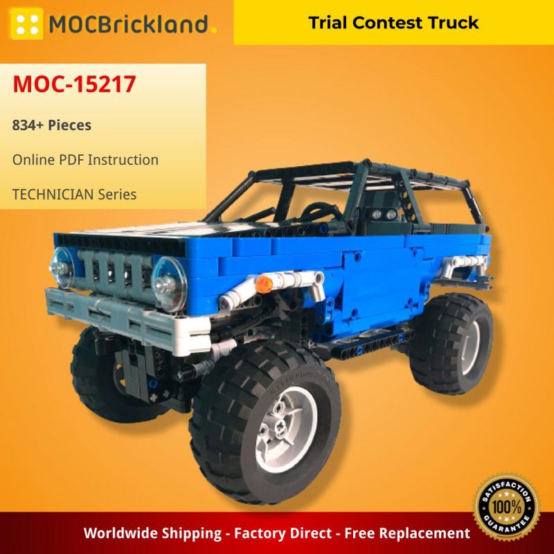 MOCBRICKLAND MOC-15217 Trial Contest Truck