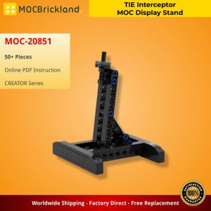 Mocbrickland Moc 20851 Tie Interceptor Moc Display Stand (2)