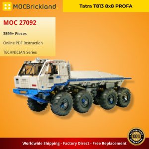 Mocbrickland Moc 27092 Tatra T813 8x8 Profa