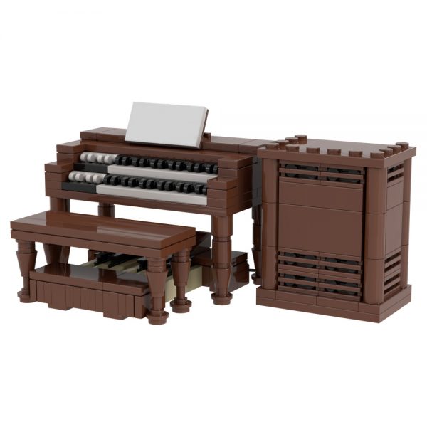 Mocbrickland Moc 29914 Hammond B3 (1)