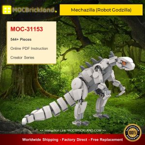 Mocbrickland Moc 31153 Mechazilla (robot Godzilla) (1)