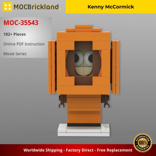 Mocbrickland Moc 35543 Kenny Mccormick (4)