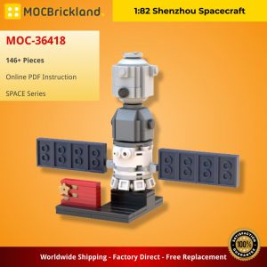 Mocbrickland Moc 36418 182 Shenzhou Spacecraft (2)