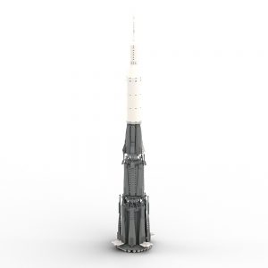 Mocbrickland Moc 37172 Soviet N1 Moon Rocket (1)