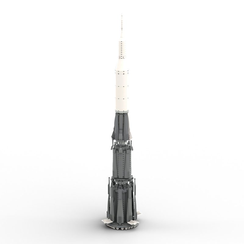 MOCBRICKLAND MOC-37172 Soviet N1 Moon Rocket